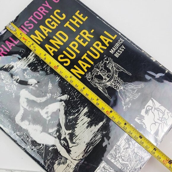 Pictorial History Magic Supernatural Book Bessy HCDJ 1968 (Occult, Witchcraft) - Picture 12 of 12